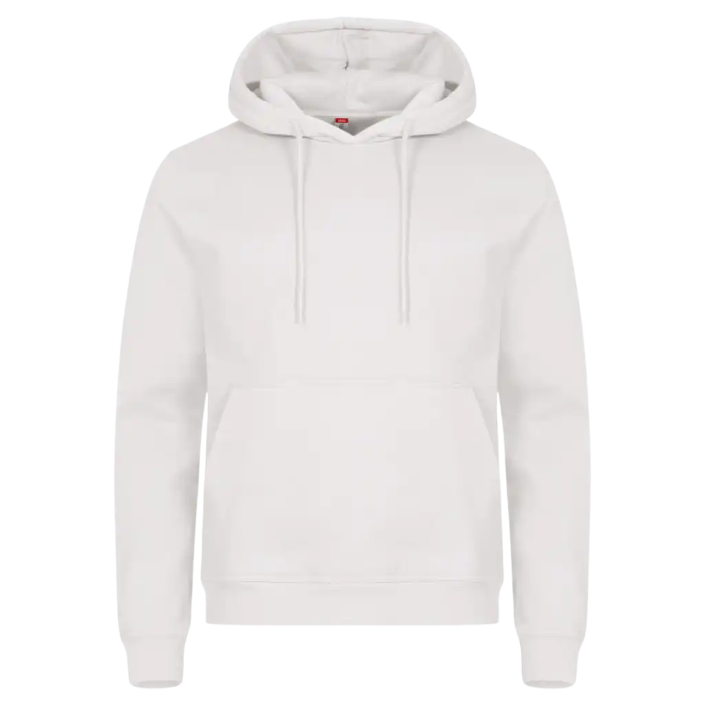 Suunnittele oma huppari yrityksen logolla Miami Hoody OffWhite-ZigiZagi