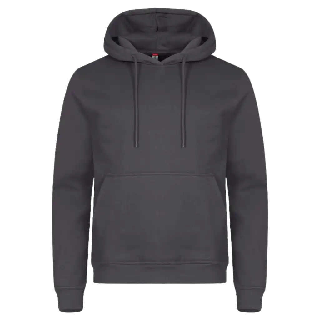 Suunnittele oma huppari yrityksen logolla Miami Hoody metallinharmaa-ZigiZagi