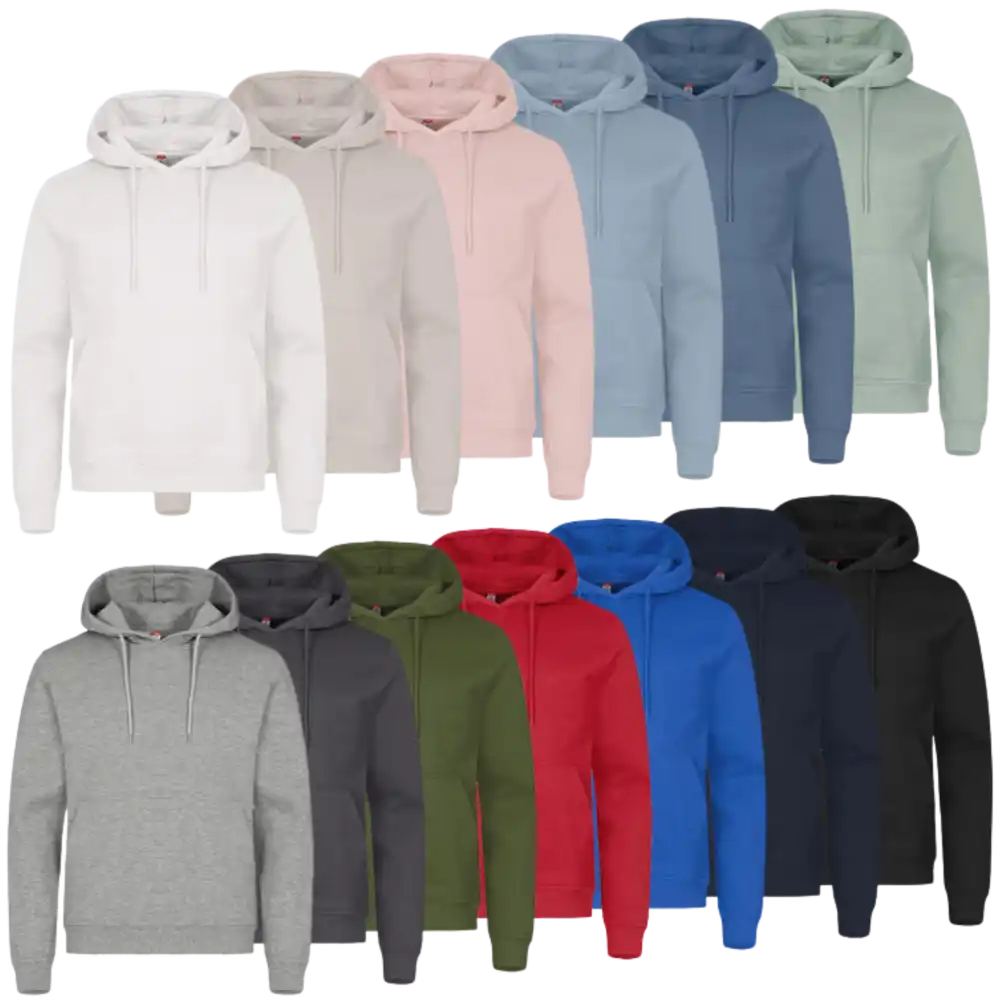 Hupparit yrityksen logolla Miami Hoody 0201031-ZigiZagi