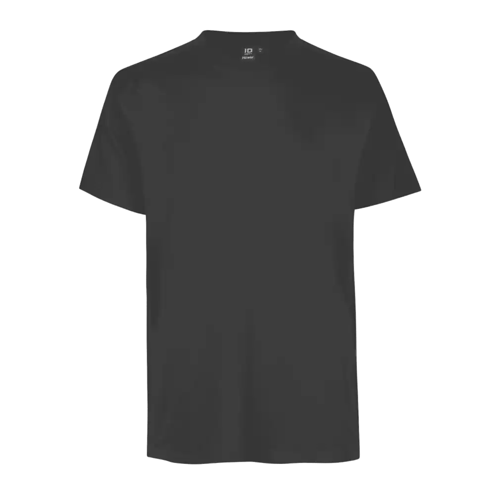 Charcoal PRO Wear T-paita ID® 0300 – tummanharmaa T-paita omalla painatuksella