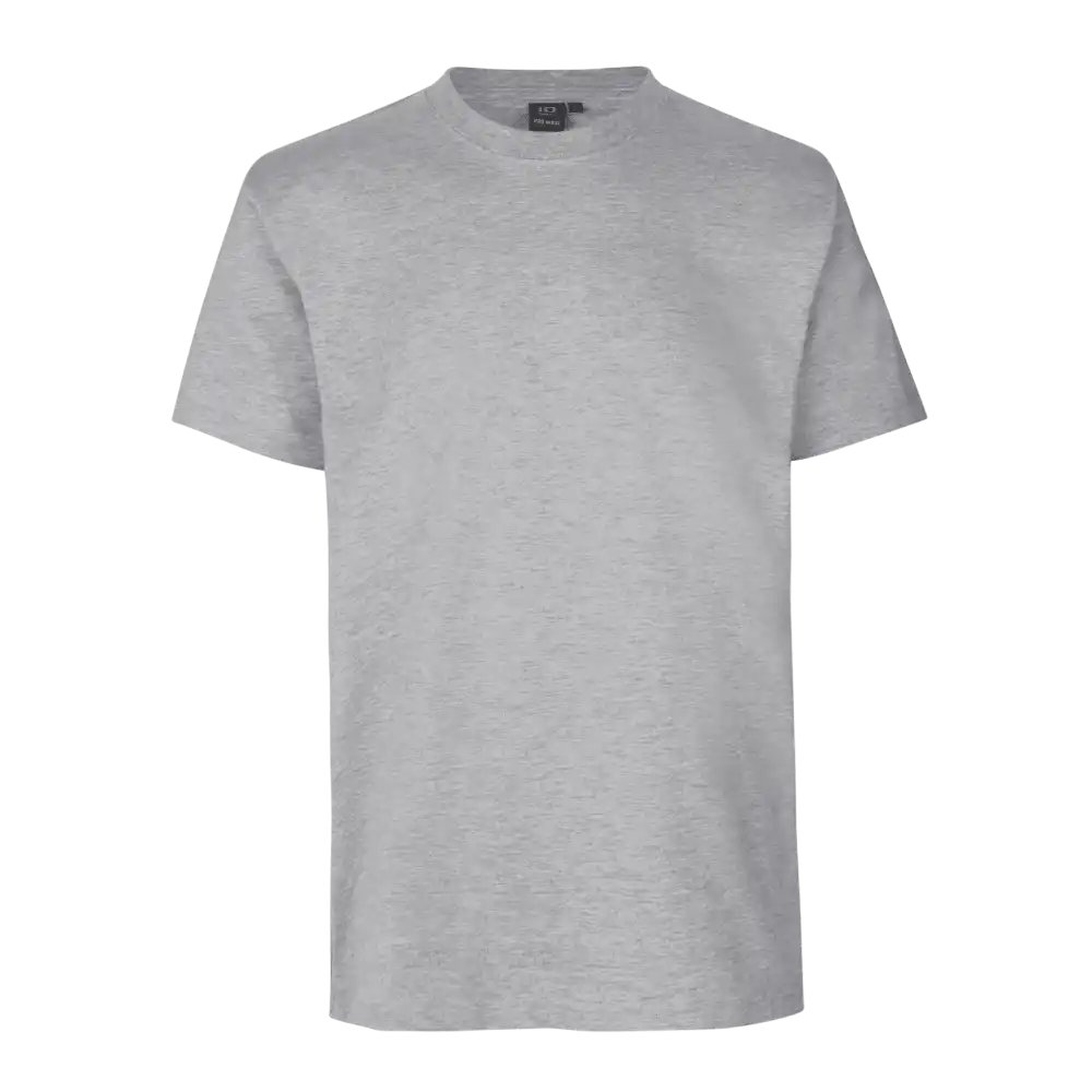 Grey Melange PRO Wear T-paita ID® 0300 – meleerattu harmaa T-paita yrityslogolla