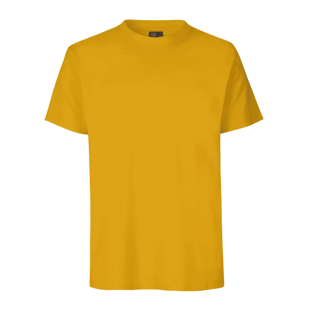 Keltainen PRO Wear T-paita ID® 0300 – keltainen työvaate painatuksella