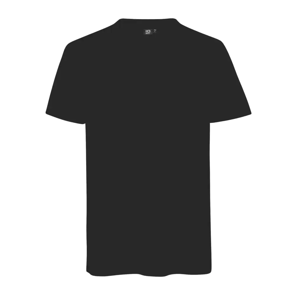 Musta PRO Wear T-paita ID® 0300 – musta työvaate logopainatuksella