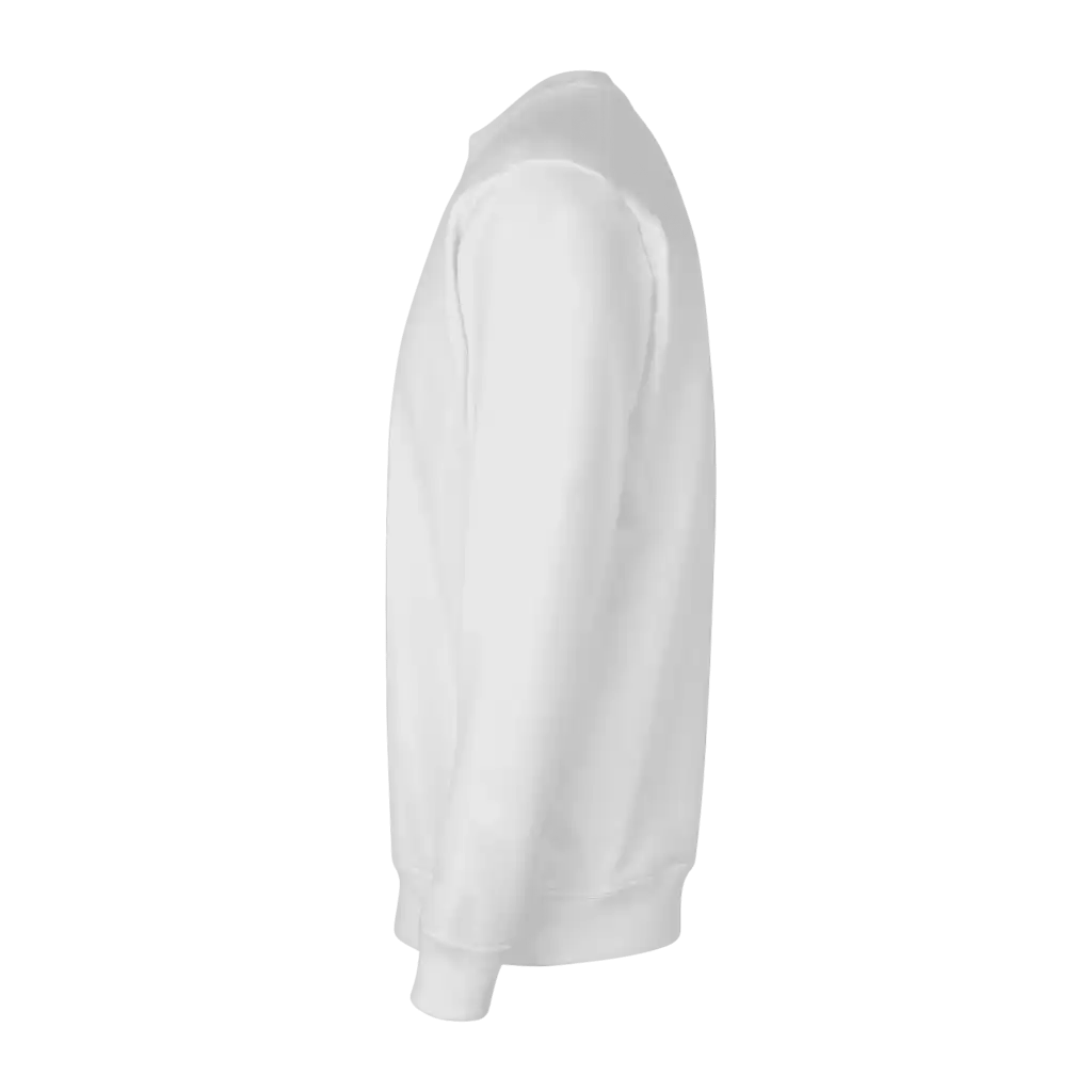 Miesten PRO Wear CARE collegepaita valkoinen sivukuva omalla logolla | ZigiZagi