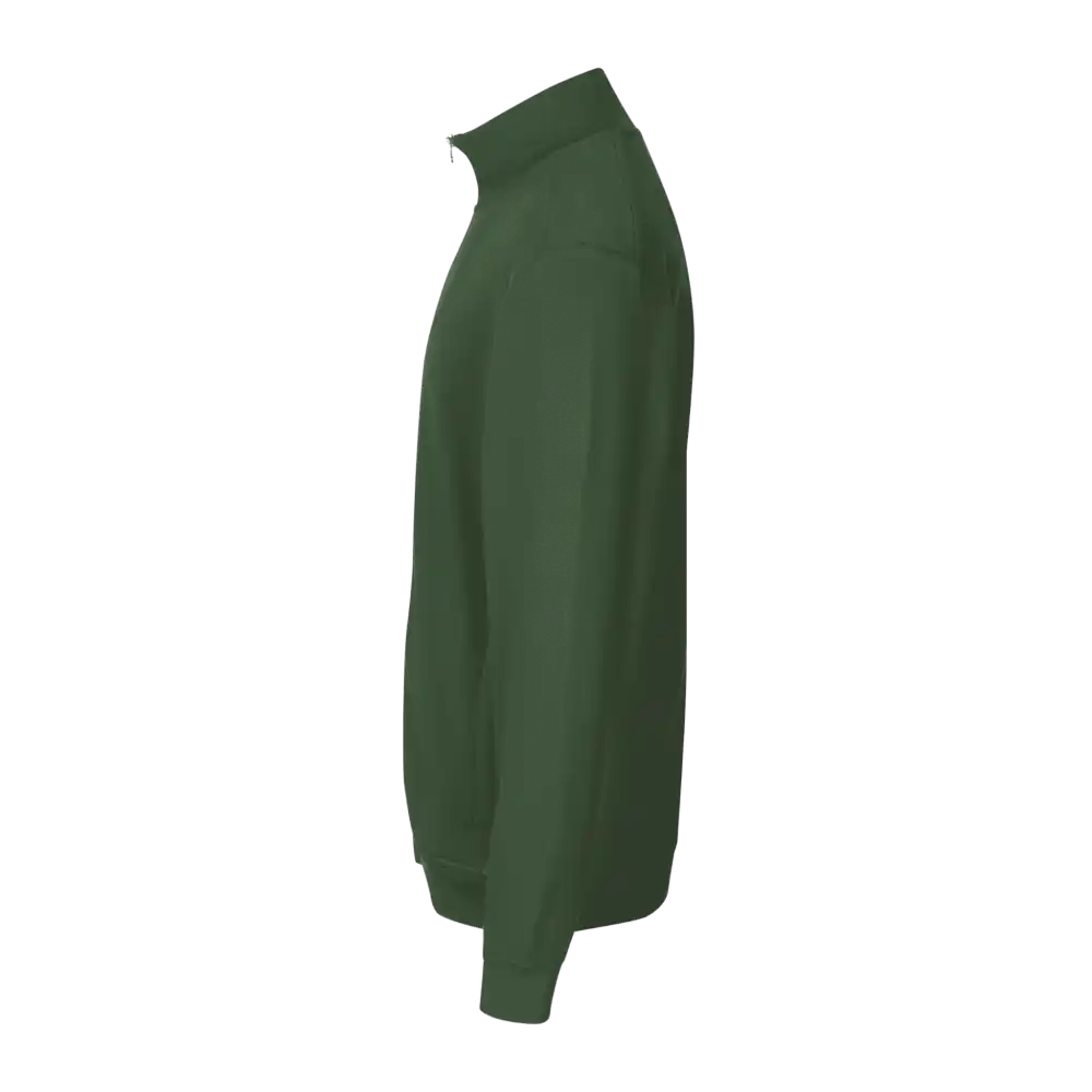 Bottle green PRO Wear CARE cardigan omalla logolla â sivusta