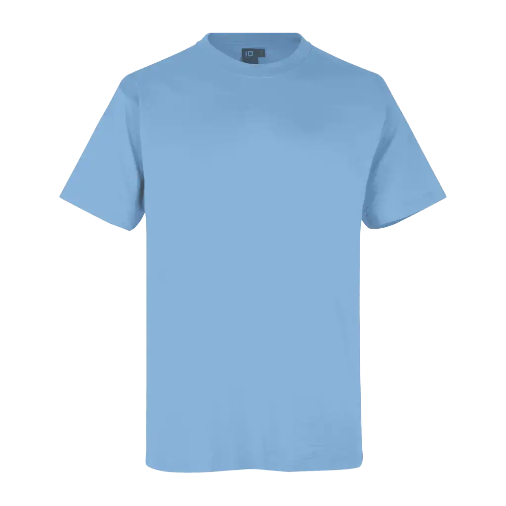 aaleansininen ID® T-TIME® T-shirt 0510 – raikas t-paita omalla logolla yrityksen henkilöstölle