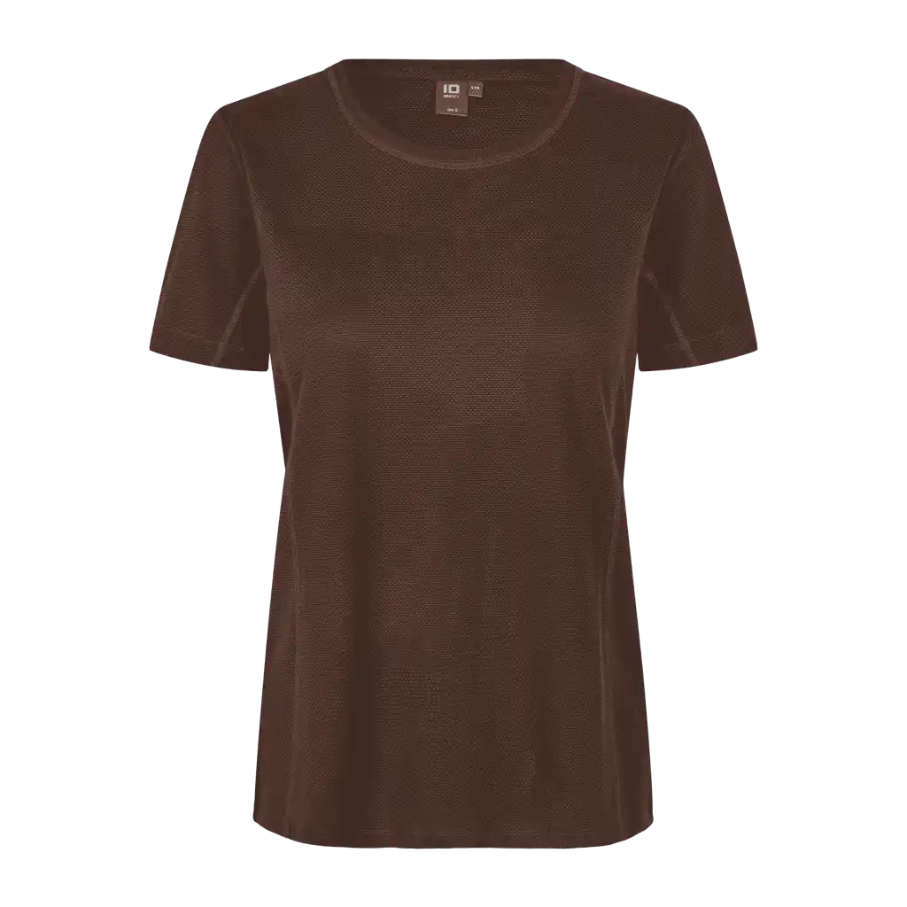 Mocca Lyocell naisten T-paita ID® 0529 – laadukas T-paita omalla logolla yrityksille