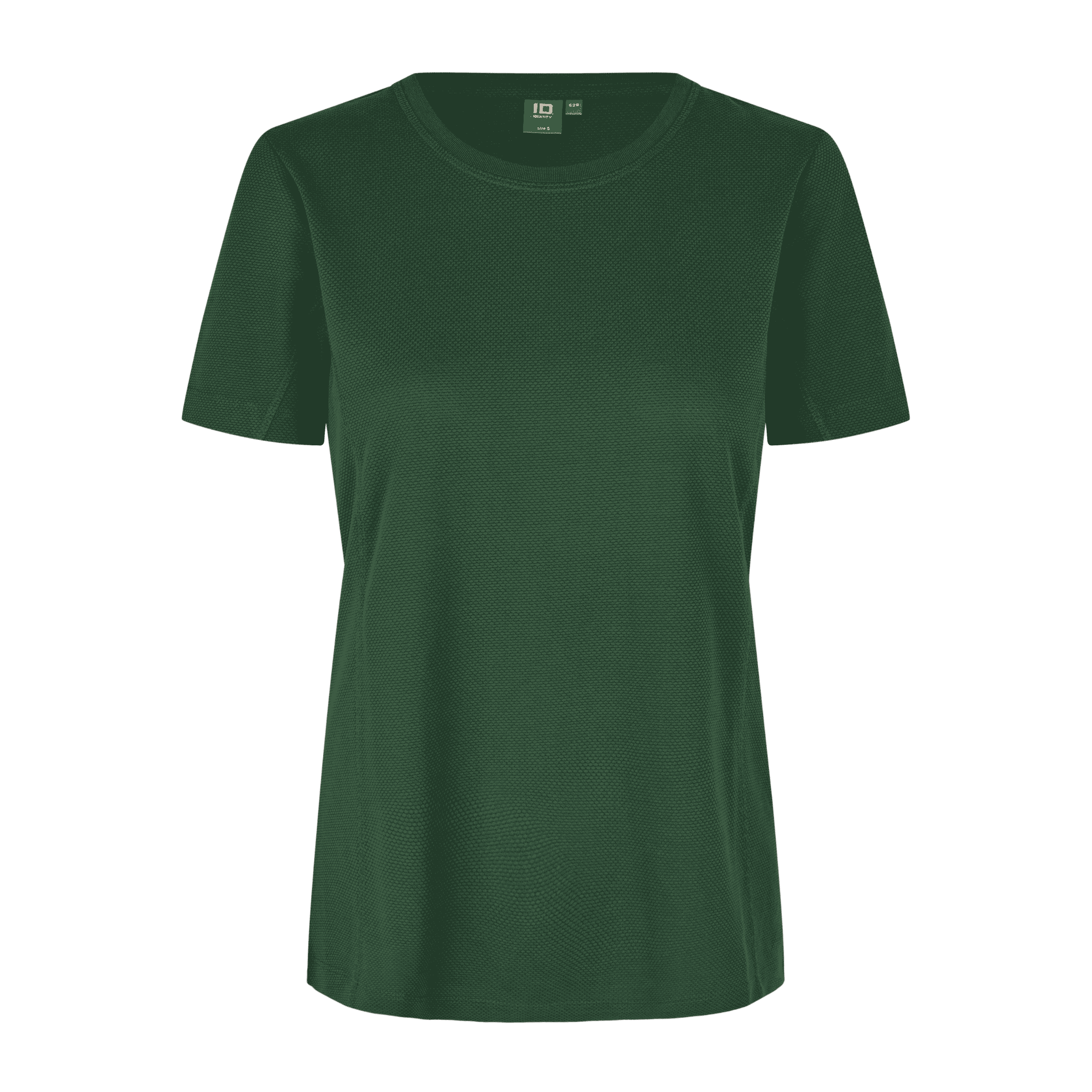 Bottle green Lyocell T-paita ID® 0529 – laadukas T-paita painettuna yrityksen logolla