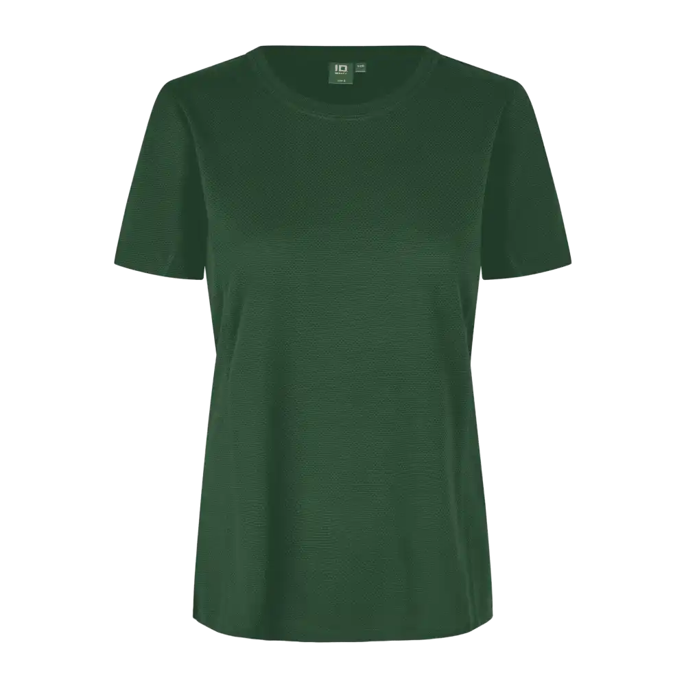 Bottle green Lyocell T-paita ID® 0529 – laadukas T-paita painettuna yrityksen logolla