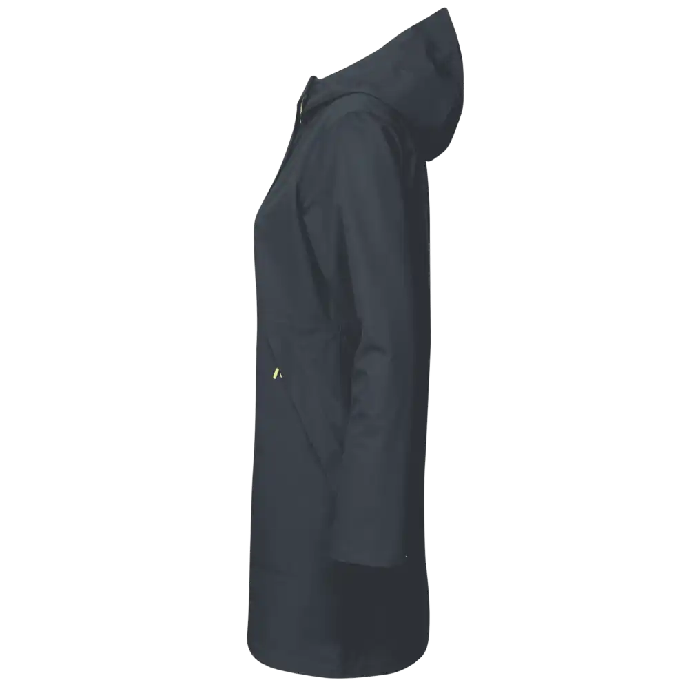 Navy Rain Jacket Performance sivusta – hengittävä ja vedenpitävä naisten takki omalla logolla