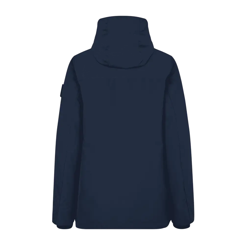 Naisten Hooded Winter Jacket navy – takaosa