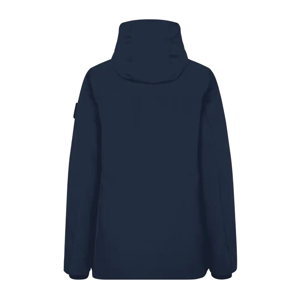Naisten Hooded Winter Jacket navy â takaosa