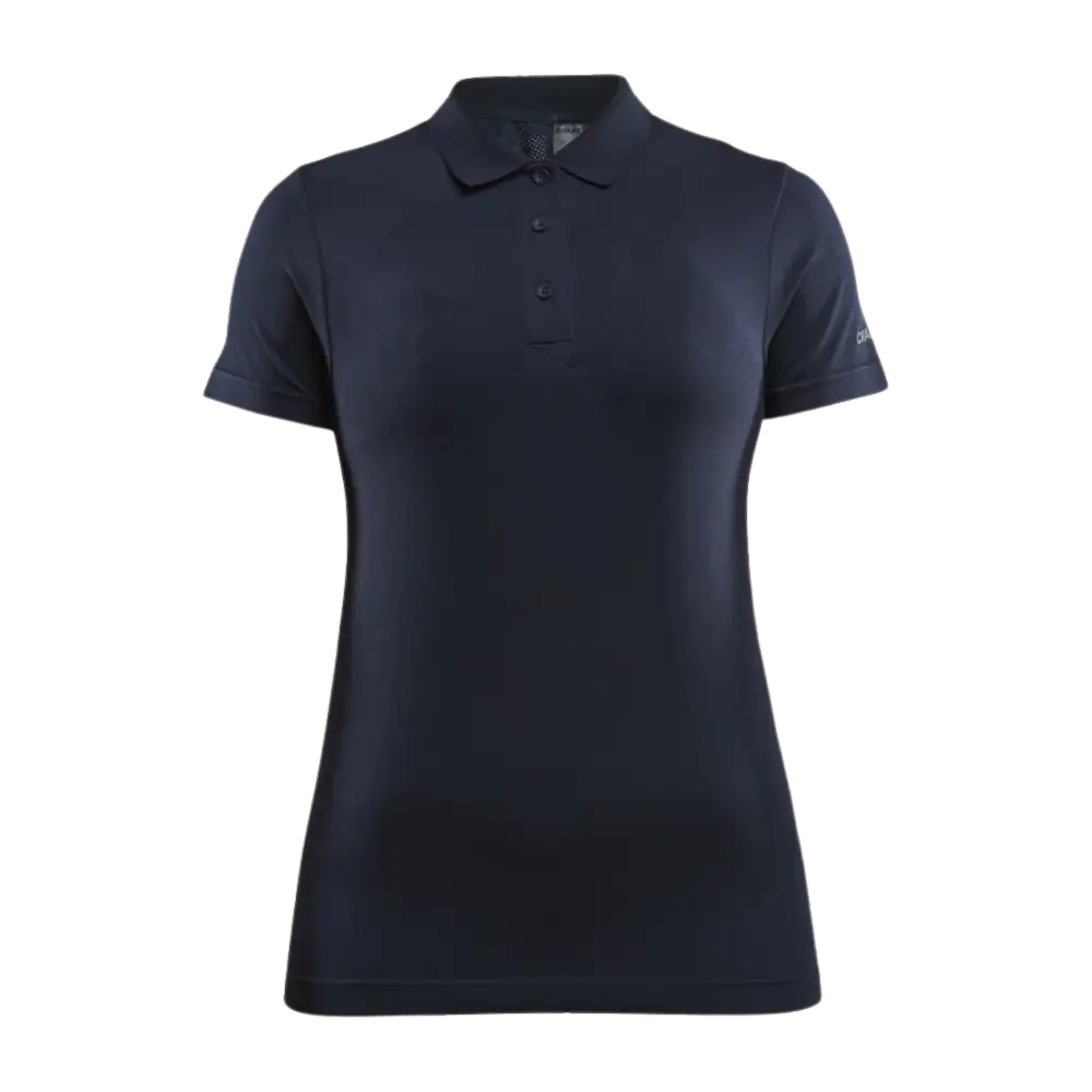 Craft ADV Seamless tummansininen W polo omalla logolla-ZigiZagi