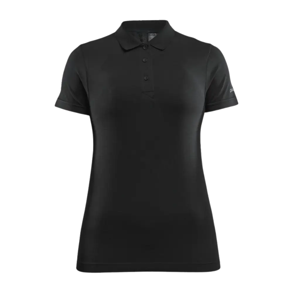 Craft ADV Seamless musta W polo omalla logolla-ZigiZagi