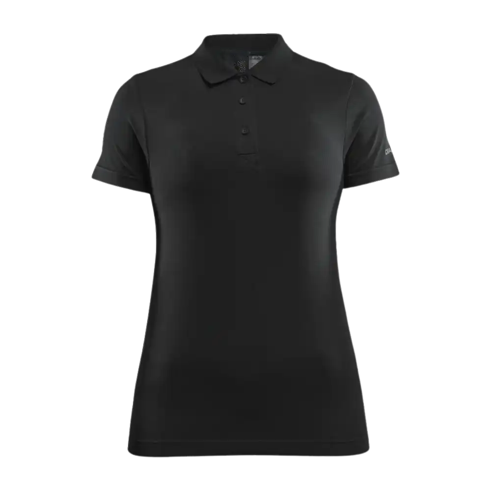Craft ADV Seamless musta W polo omalla logolla-ZigiZagi