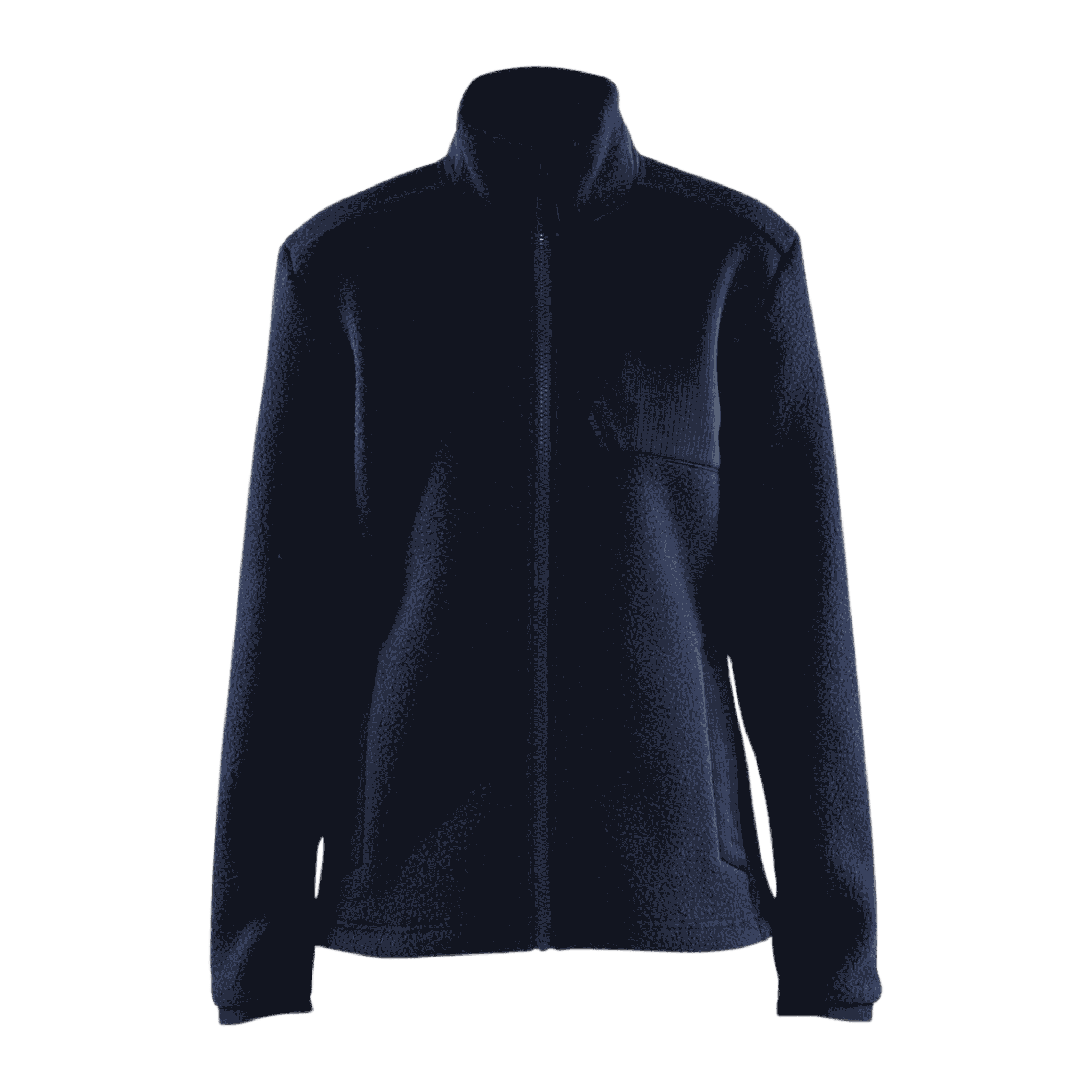Craft ADV Explore Pile Fleece Jacket W Blaze-Black – lämmin ja pehmeä naisten fleece logomerkinnällä