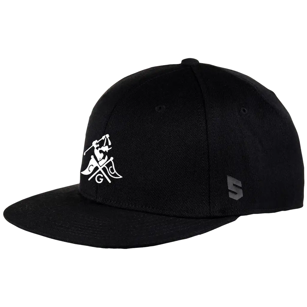 Sabbot Flex fitted suoralippainen lippalakki logolla – 3D rubber print kohokuvio, vahva tekninen ilme