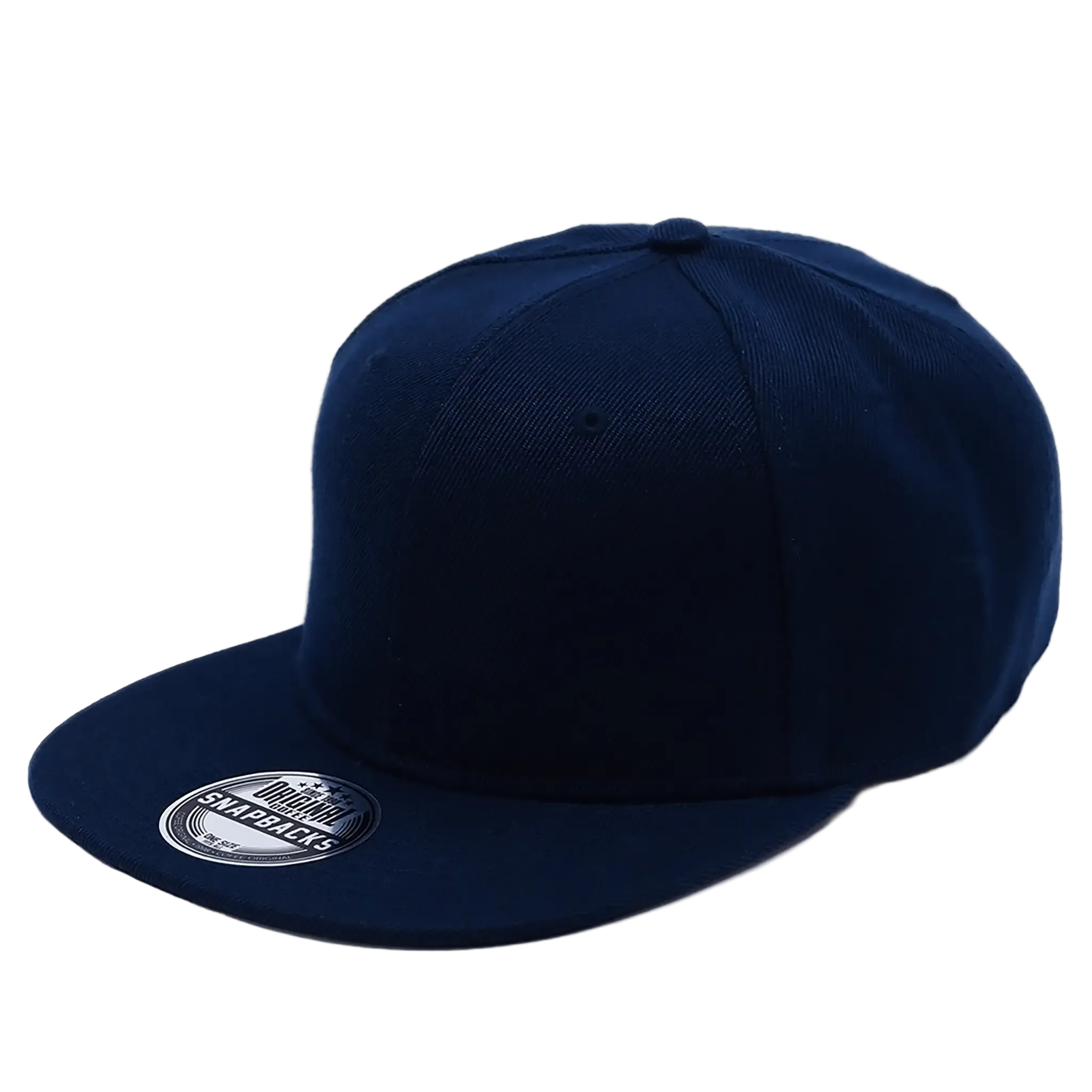 SNAP SOLID coFEE 2021 snapback lippis – Navy blanko, suoralippa, ei logoa