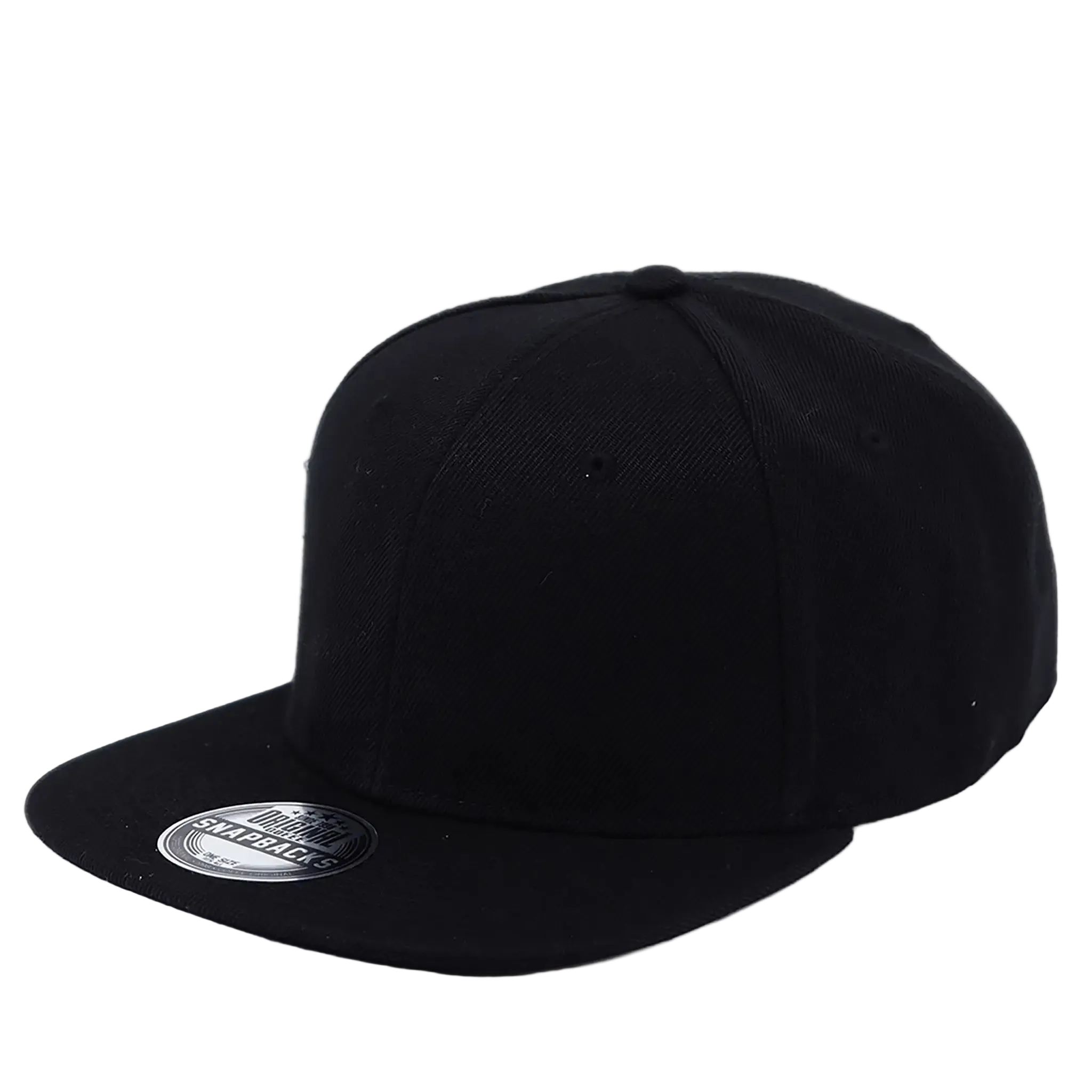 SNAP SOLID coFEE 2021 snapback lippis – Musta blanko, suoralippa, ei logoa