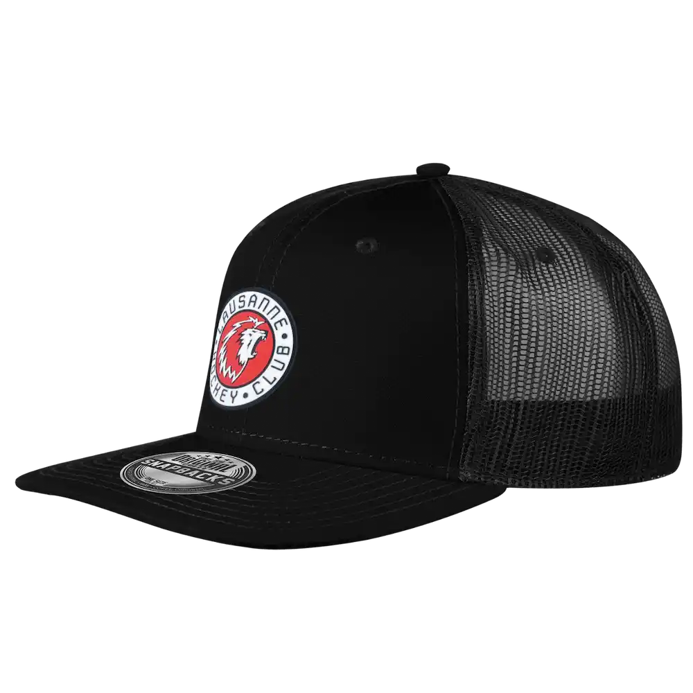 Snap Mesh coFEE 2025 suoralippa snapback lippalakki omalla logolla – kumilogo etupaneelissa