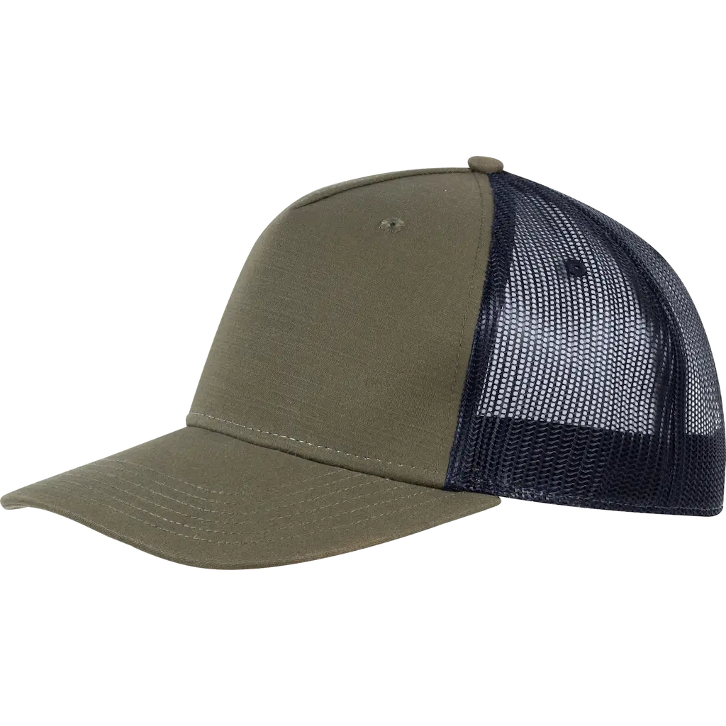 Army 5 panel ripstop verkkolippis – blanco ilman logoa, coFEE 2026