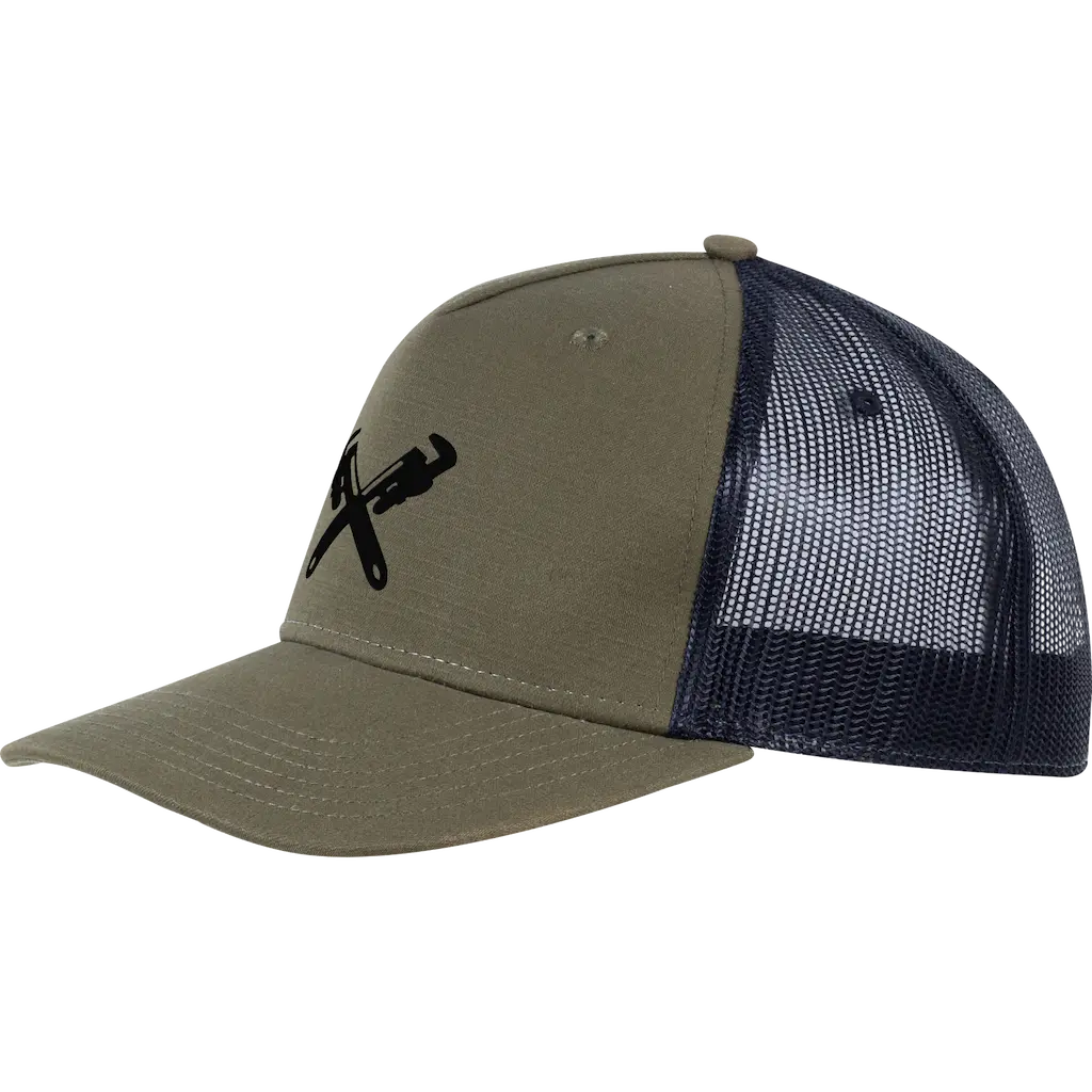 5 panel ripstop verkkolippis omalla logolla – 3D rubber print etupaneelissa, coFEE 2026