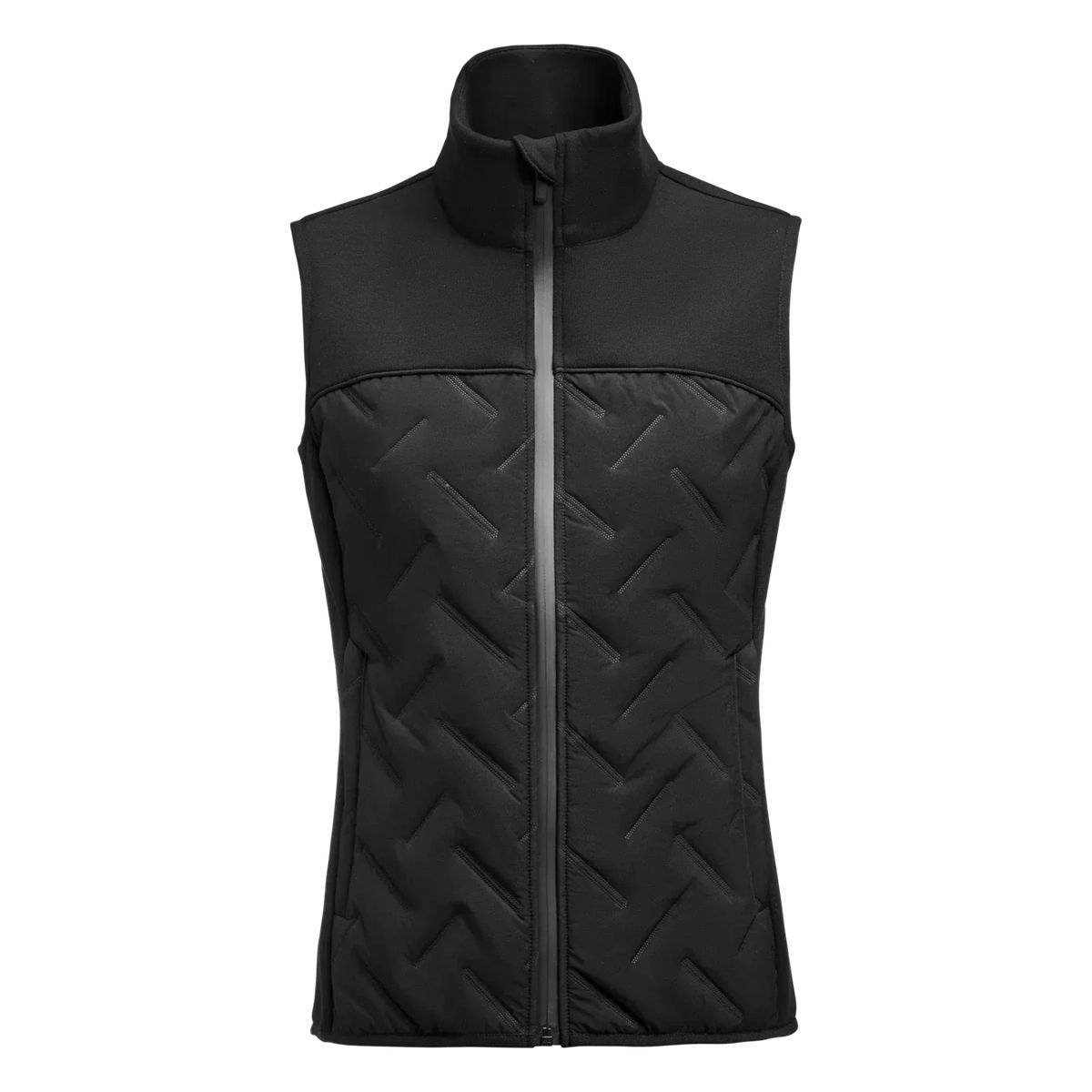James Harvest Montana Hybrid Vest Woman 2121061, musta – edestä