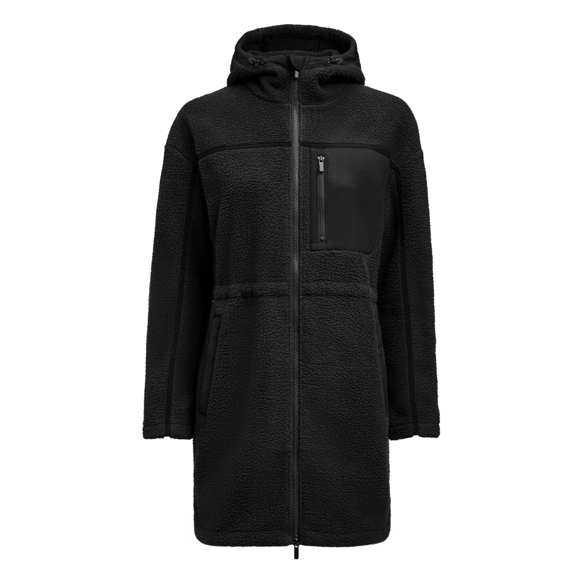 James Harvest Montana Pile Fleece Woman 2121507, musta – edestä