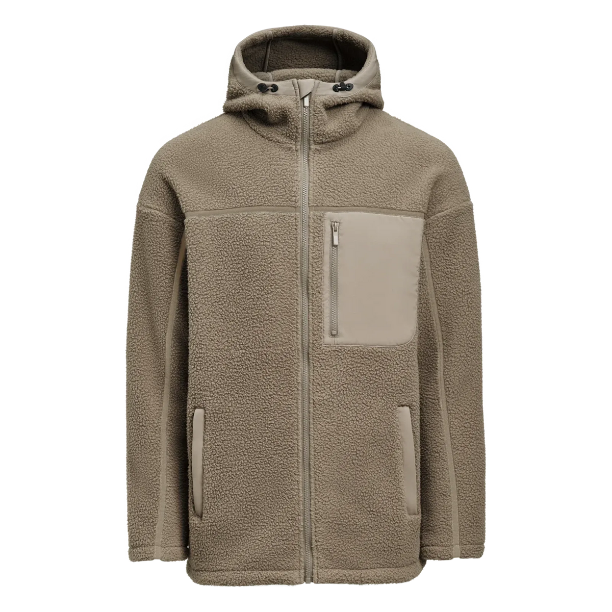 James Harvest Montana Pile Fleece 2131505, pähkinänruskea – edestä