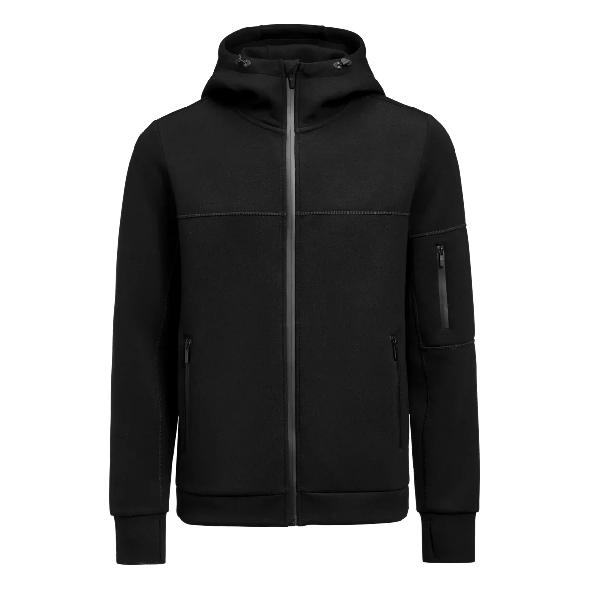 James Harvest Montana Midlayer 2132030, musta – edestä