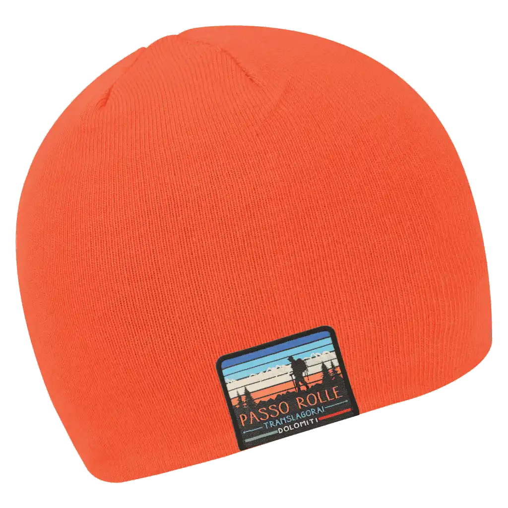 Hunter oranssi Kääntöpipo omalla logolla metsästykseen (coFEE 3007) - Oranssi kangasmerkki logo