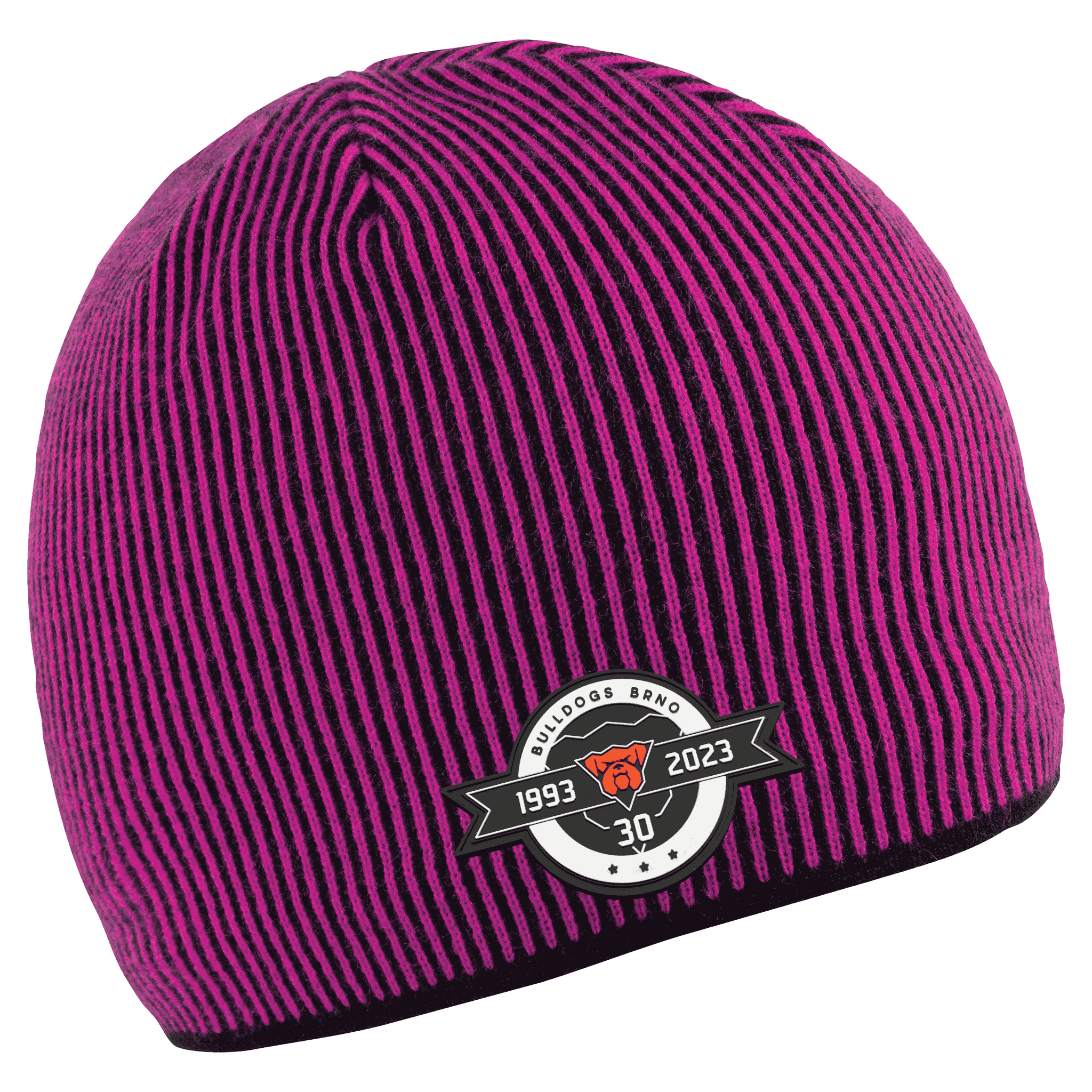 Stripe Pipo omalla logolla (coFEE 3013) - Väri pinkki kumimerkki logo