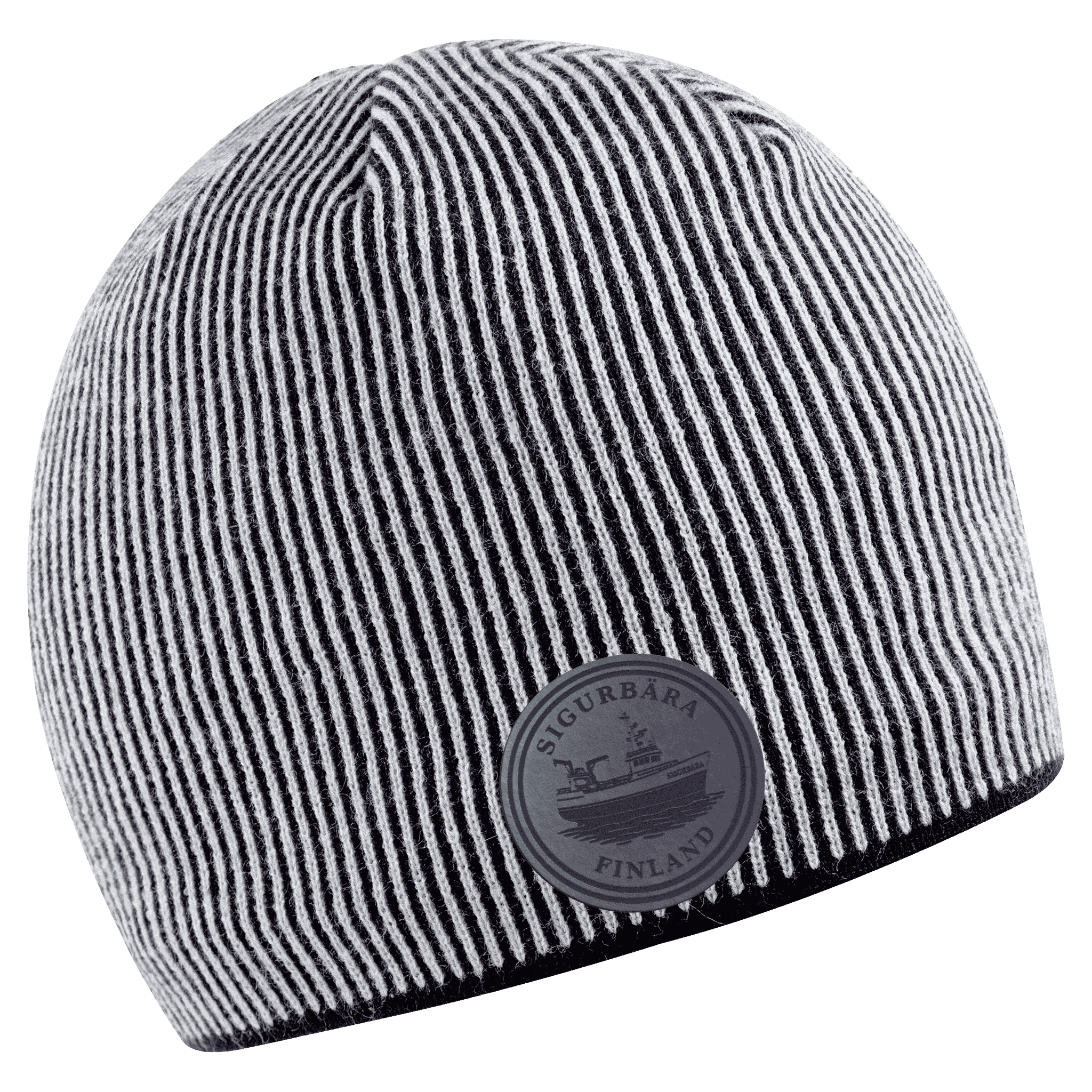 Stripe Pipo omalla logolla (coFEE 3013) - Väri valkoinen lasermerkki logo musta