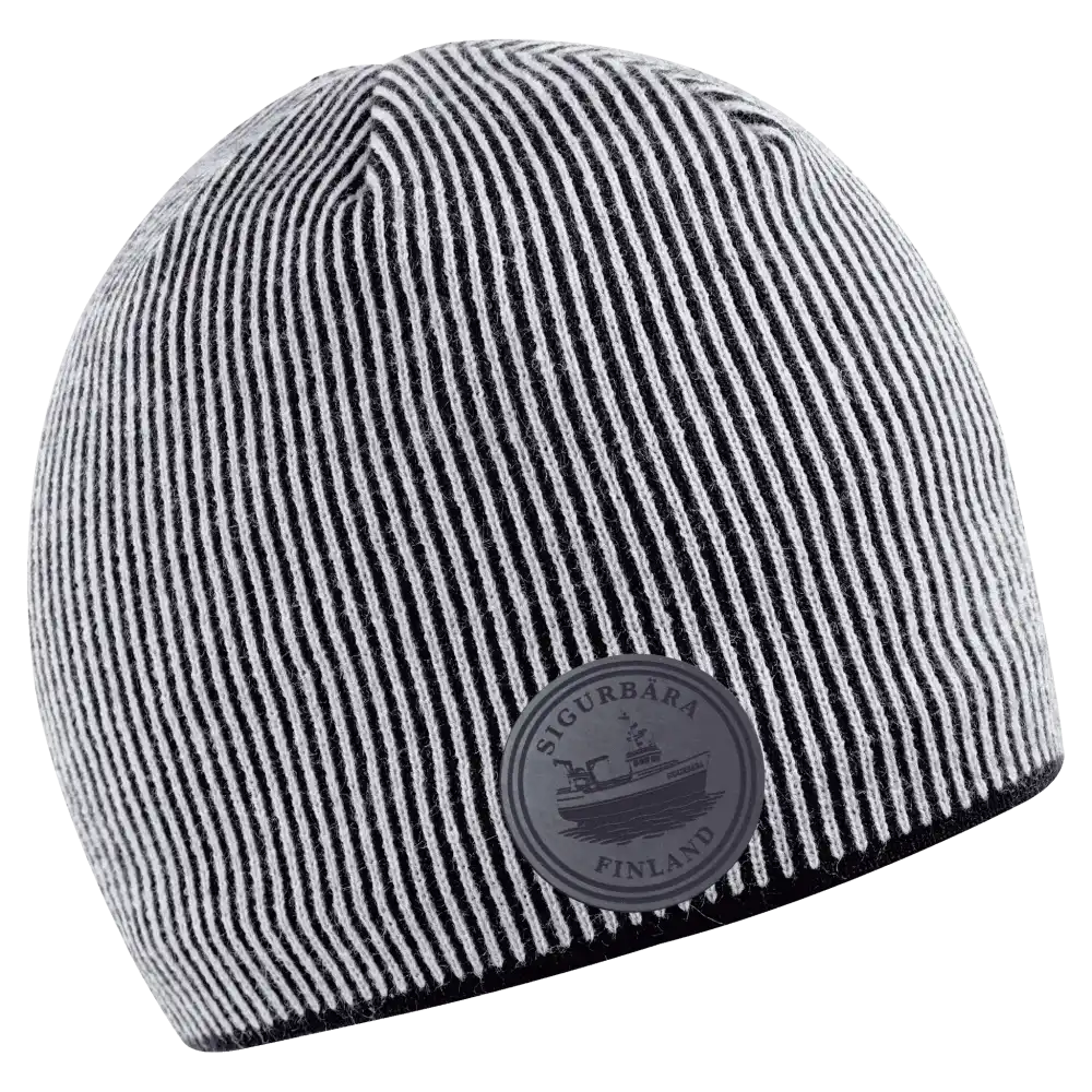 Stripe Pipo omalla logolla (coFEE 3013) - Väri valkoinen lasermerkki logo musta