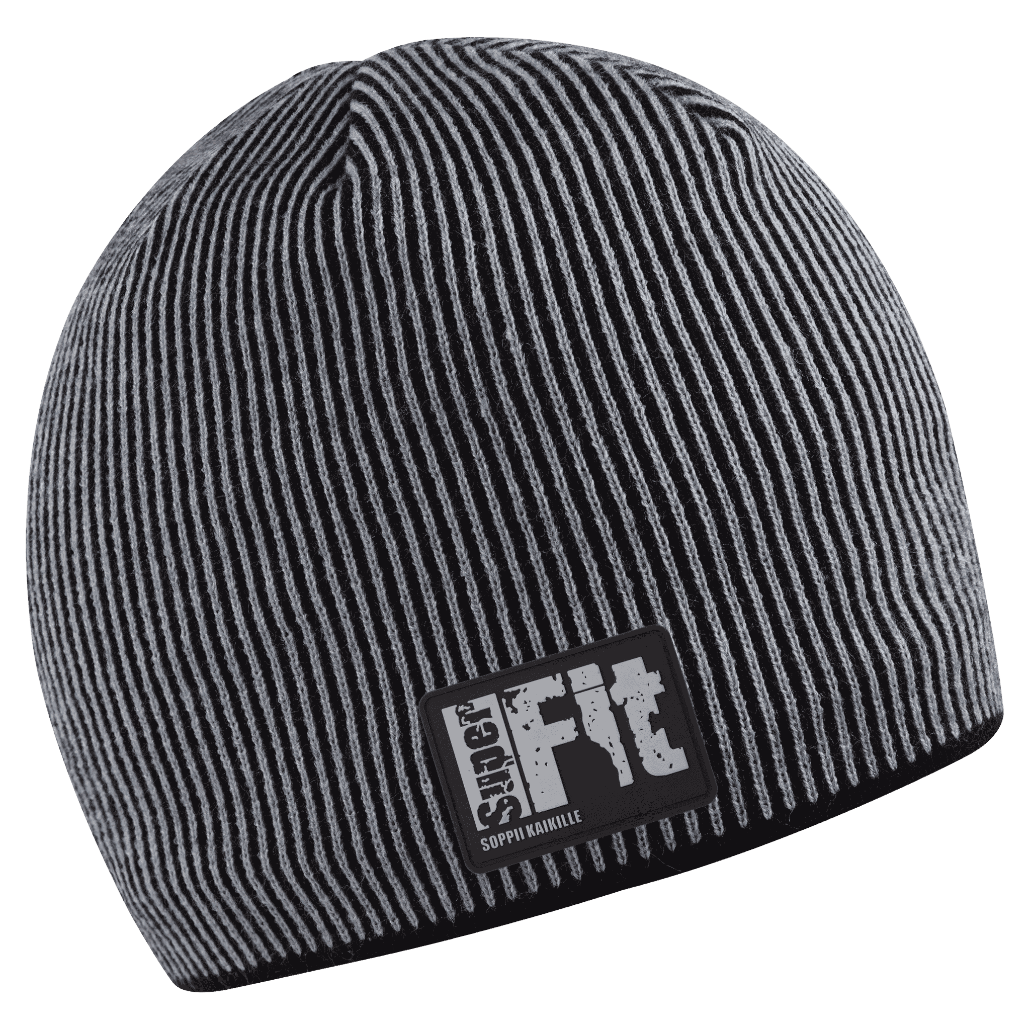 Stripe Pipo omalla logolla (coFEE 3013) - Väri harmaa kumimerkki logo