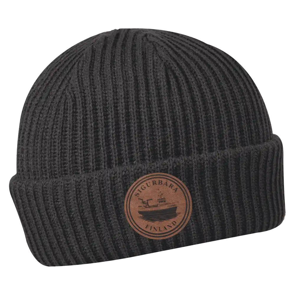 Merimiespipo omalla logolla (coFEE 3031) - Harmaa lasermerkattu logo