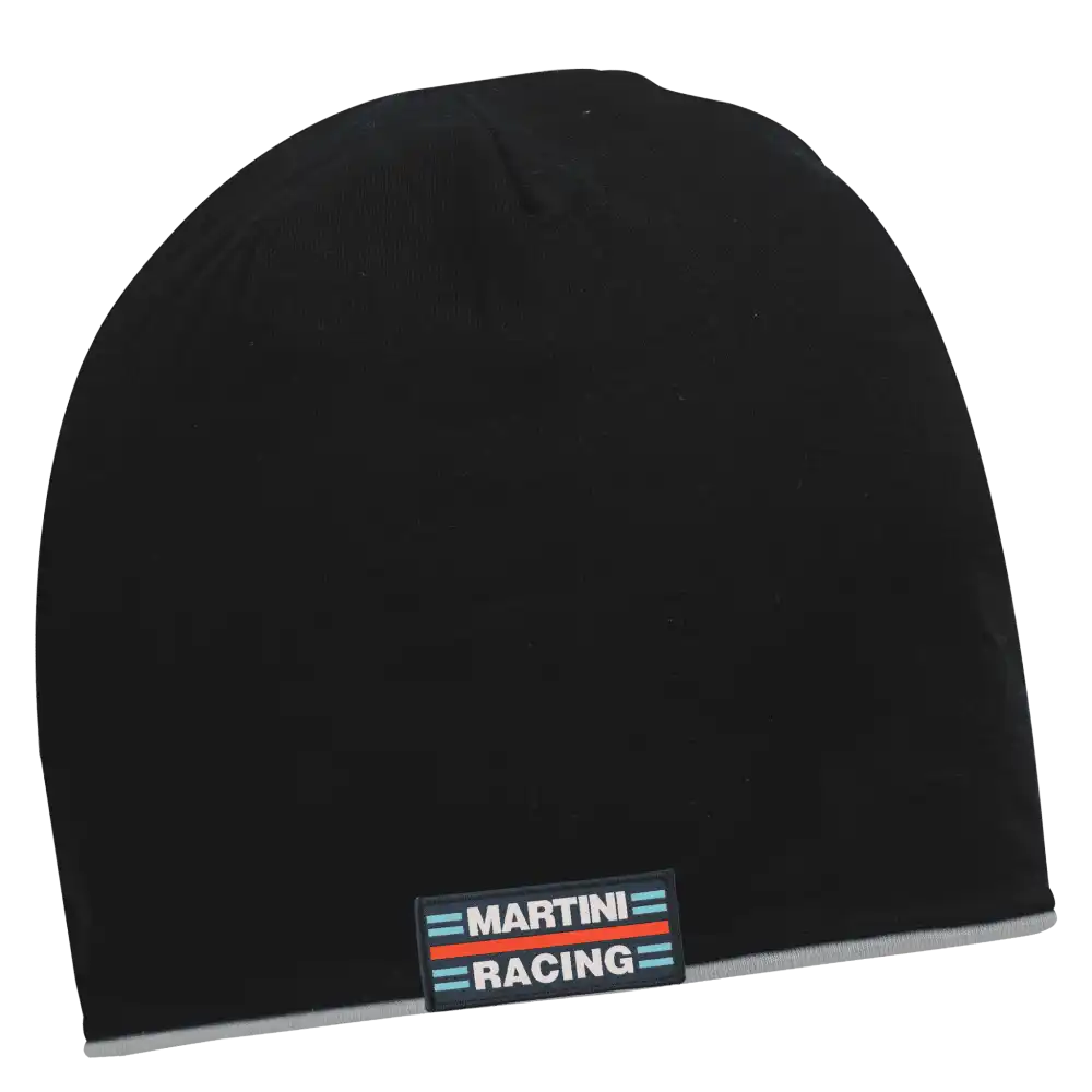 Duo Kääntö-trikoopipo omalla logolla (coFEE 3049) - Musta ja Harmaa