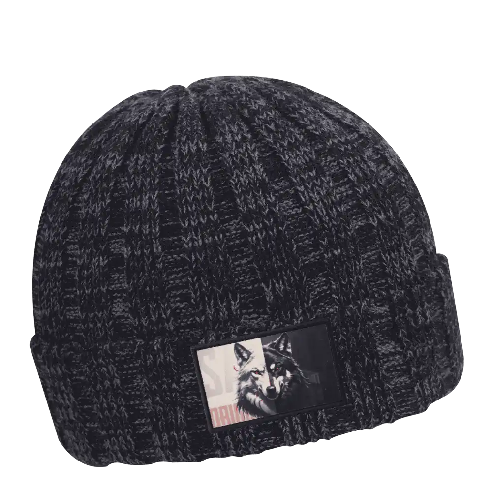 Fold Street Pipo omalla logolla (coFEE 3051) - Musta painettu kangasmerkki logo