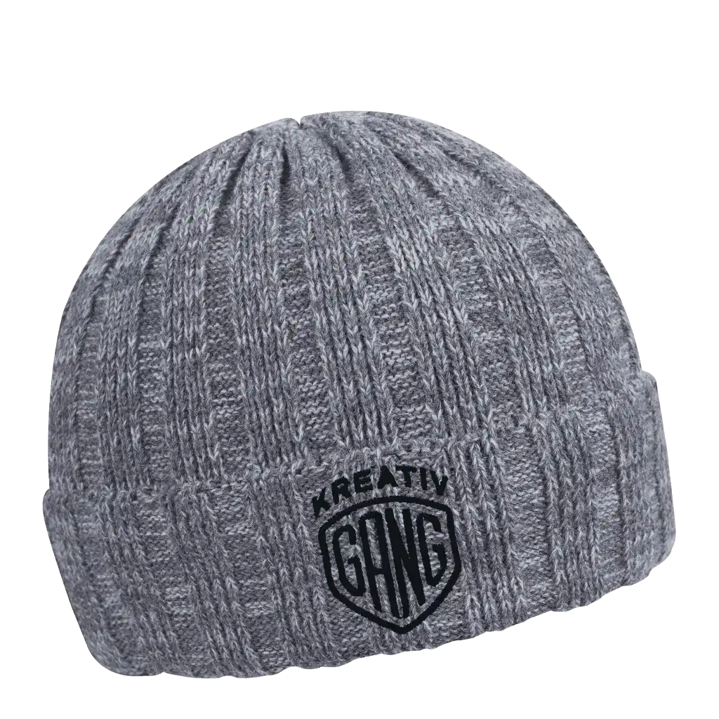 Fold Street Pipo omalla logolla (coFEE 3051) - Harmaa brodeerattu logo