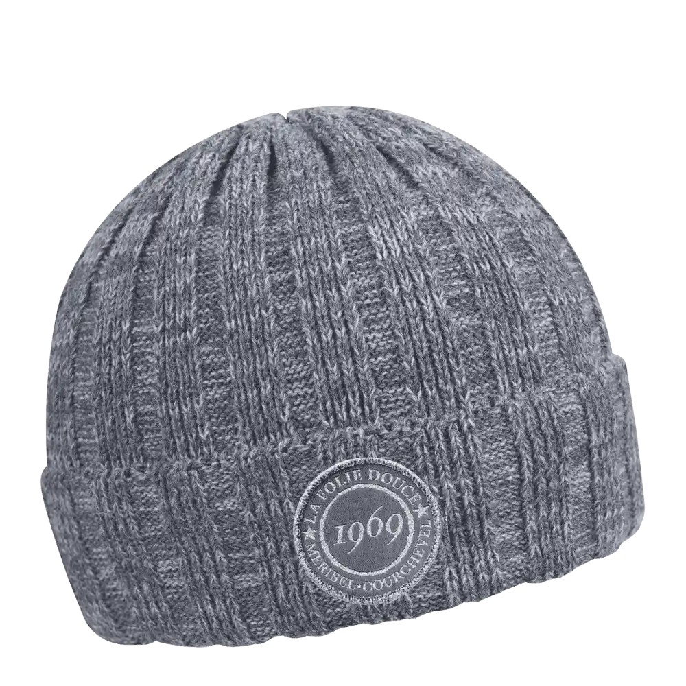 Fold Street Pipo omalla logolla (coFEE 3051) - Harmaa kangasmerkki logo