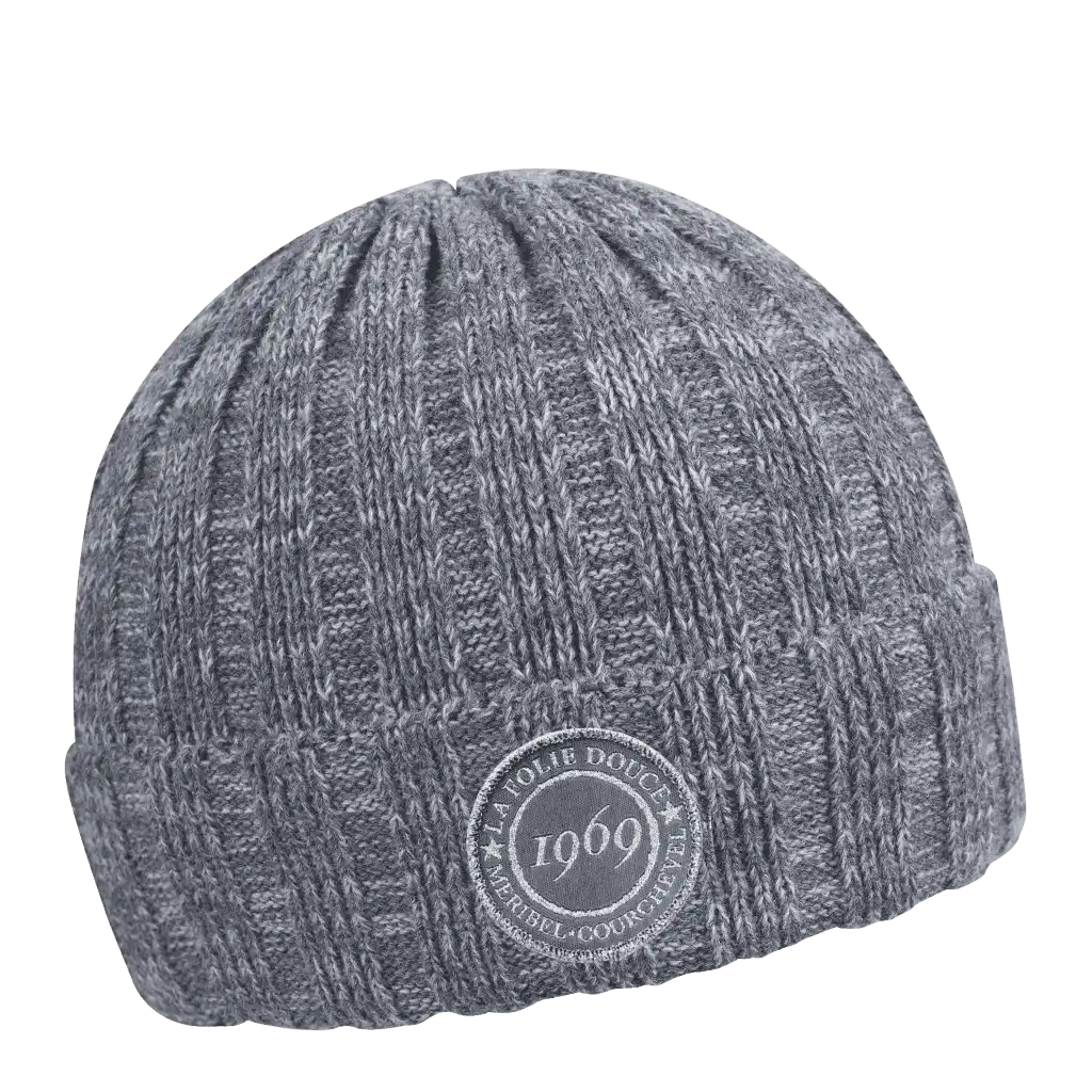 Fold Street Pipo omalla logolla (coFEE 3051) - Harmaa kangasmerkki logo