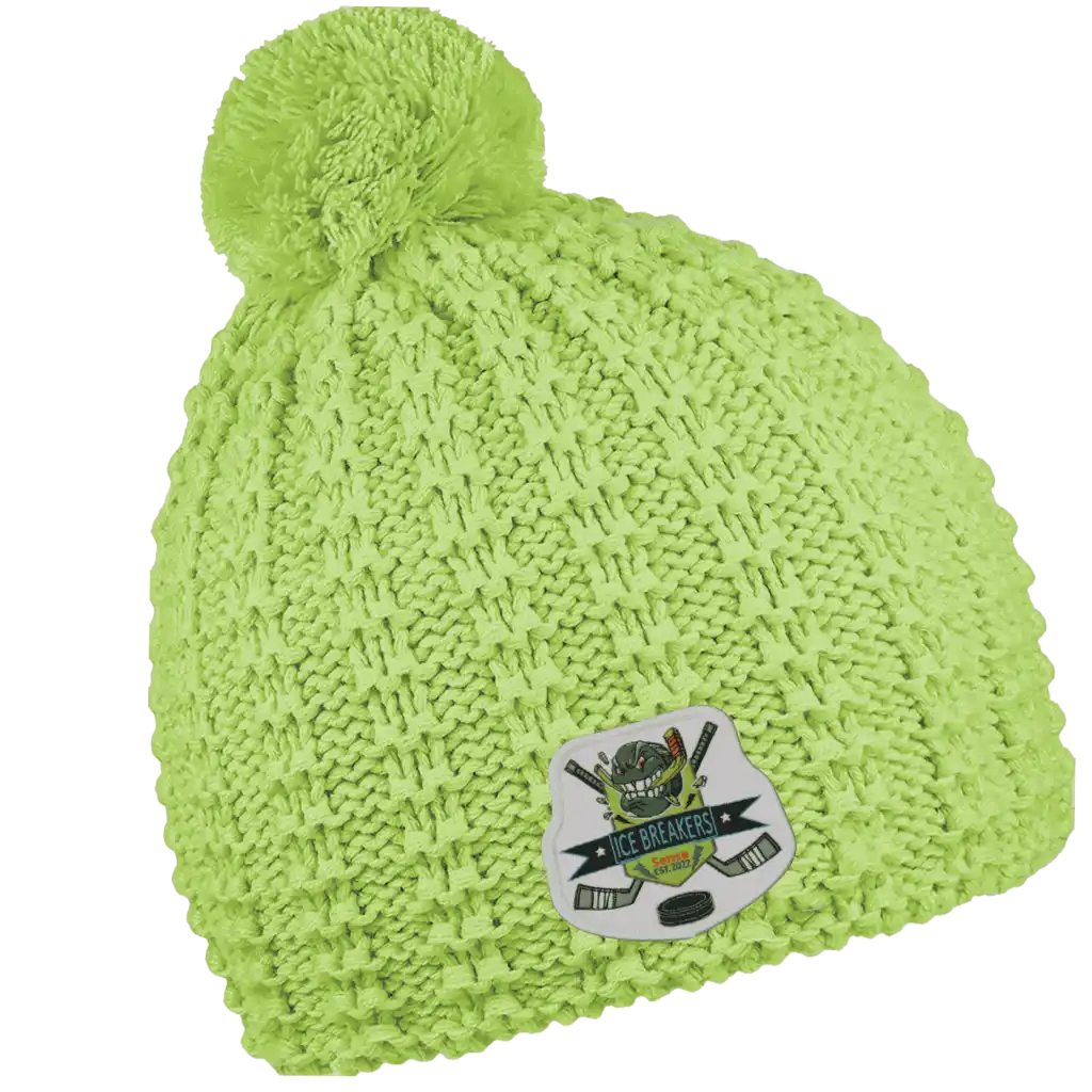 Amazing Pipo omalla logolla (coFEE 3052) - Kelly logo tehty kangasmerkillä.