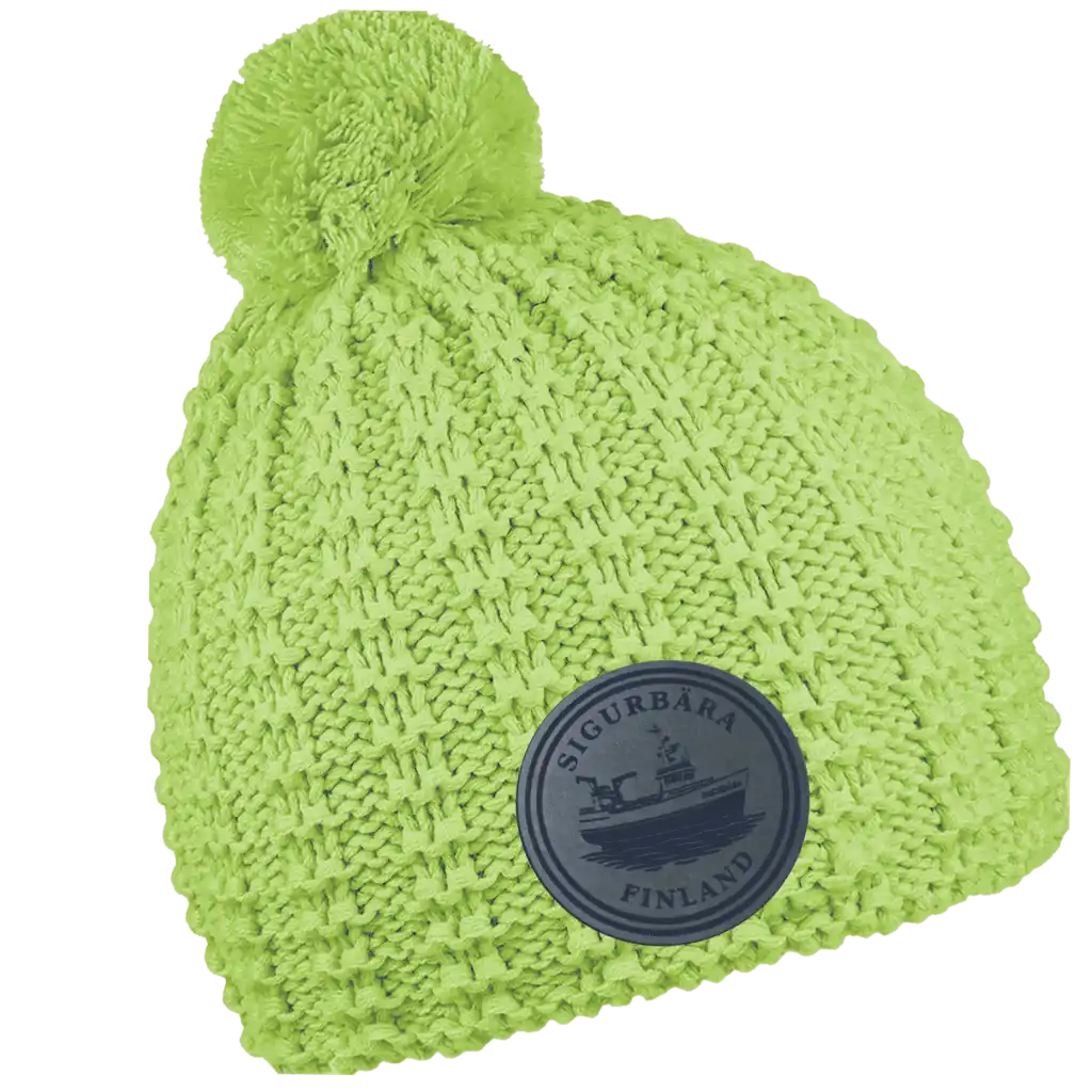 Amazing Pipo omalla logolla (coFEE 3052) - Kelly mattamusta nahkamerkki logo