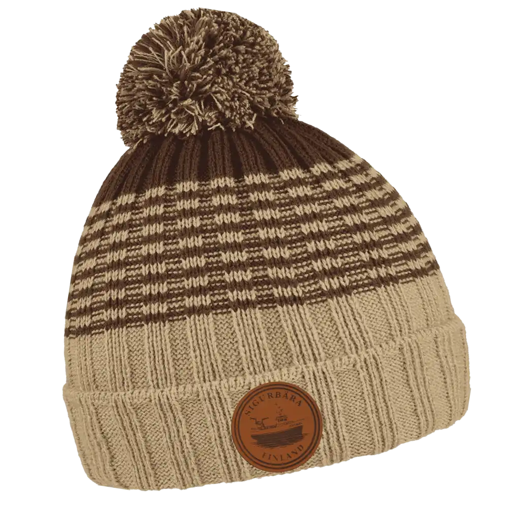 Fold Street Pipo omalla logolla (coFEE 3051) - Vaalean ruskea