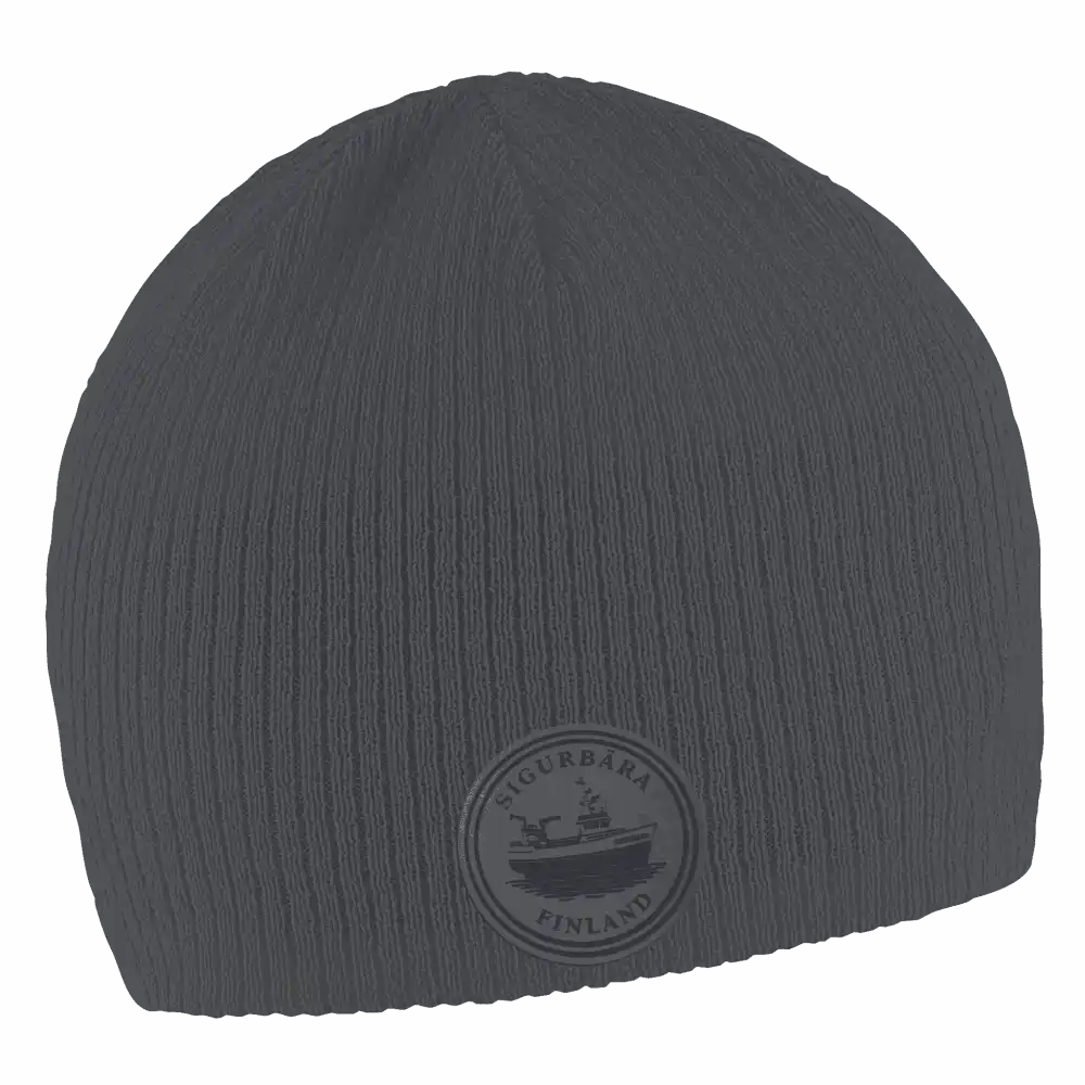 Prestige Pipo omalla logolla (coFEE 3059) - Harmaa nahkamerkki logolla