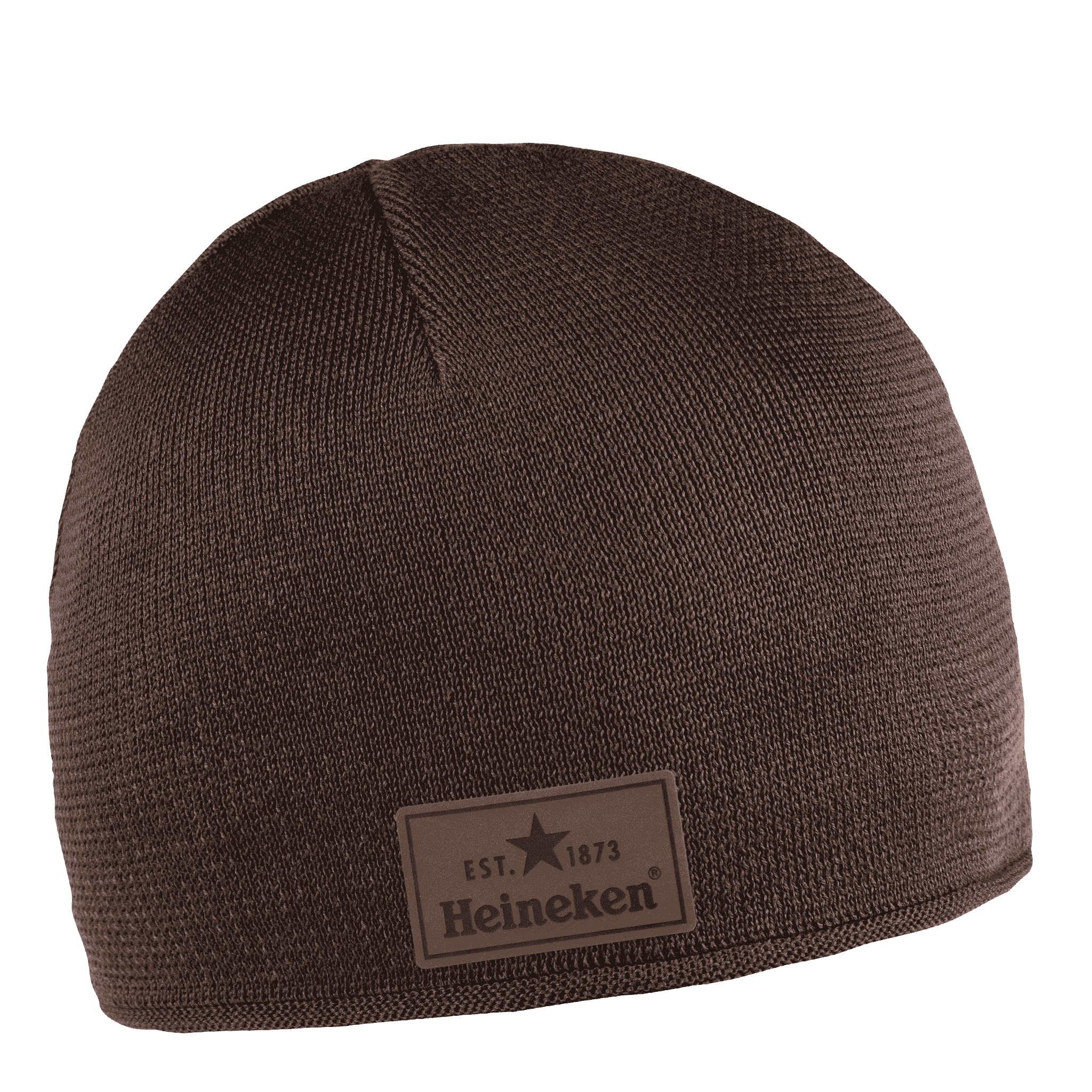 Cotton Simply Puuvillapipo omalla logolla (coFEE 3062) - Ruskea lasermerkillä logo