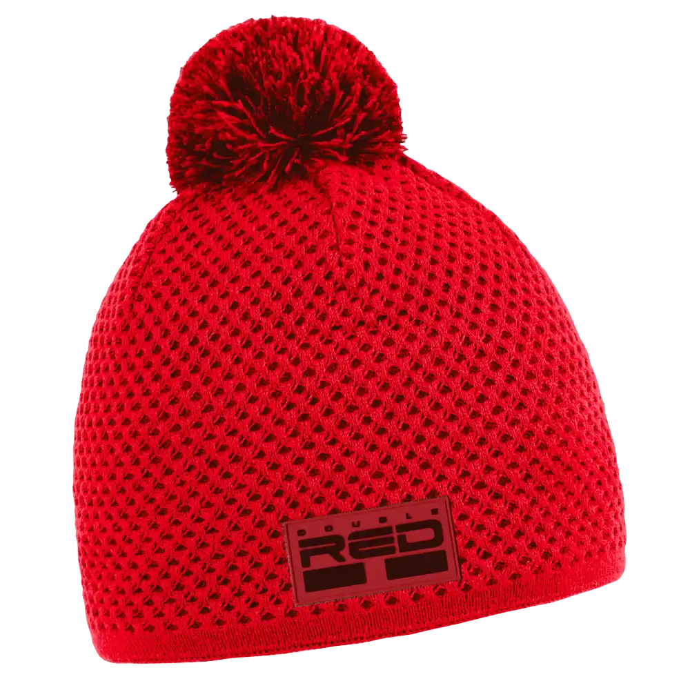 Dots Pipo omalla logolla (coFEE 3071) - Punainen oma logo tehty kumimerkillä.