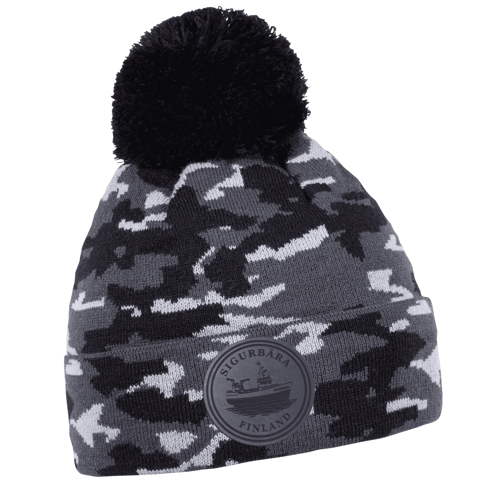 Camo Pipo omalla logolla (coFEE 3075) - Musta lasermerkki logo
