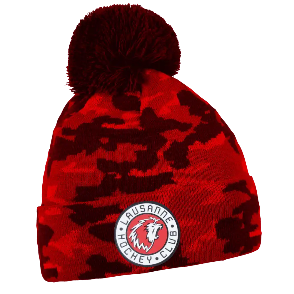 Camo Pipo omalla logolla (coFEE 3075) - Punainen logo tehty kumimerkillÀ