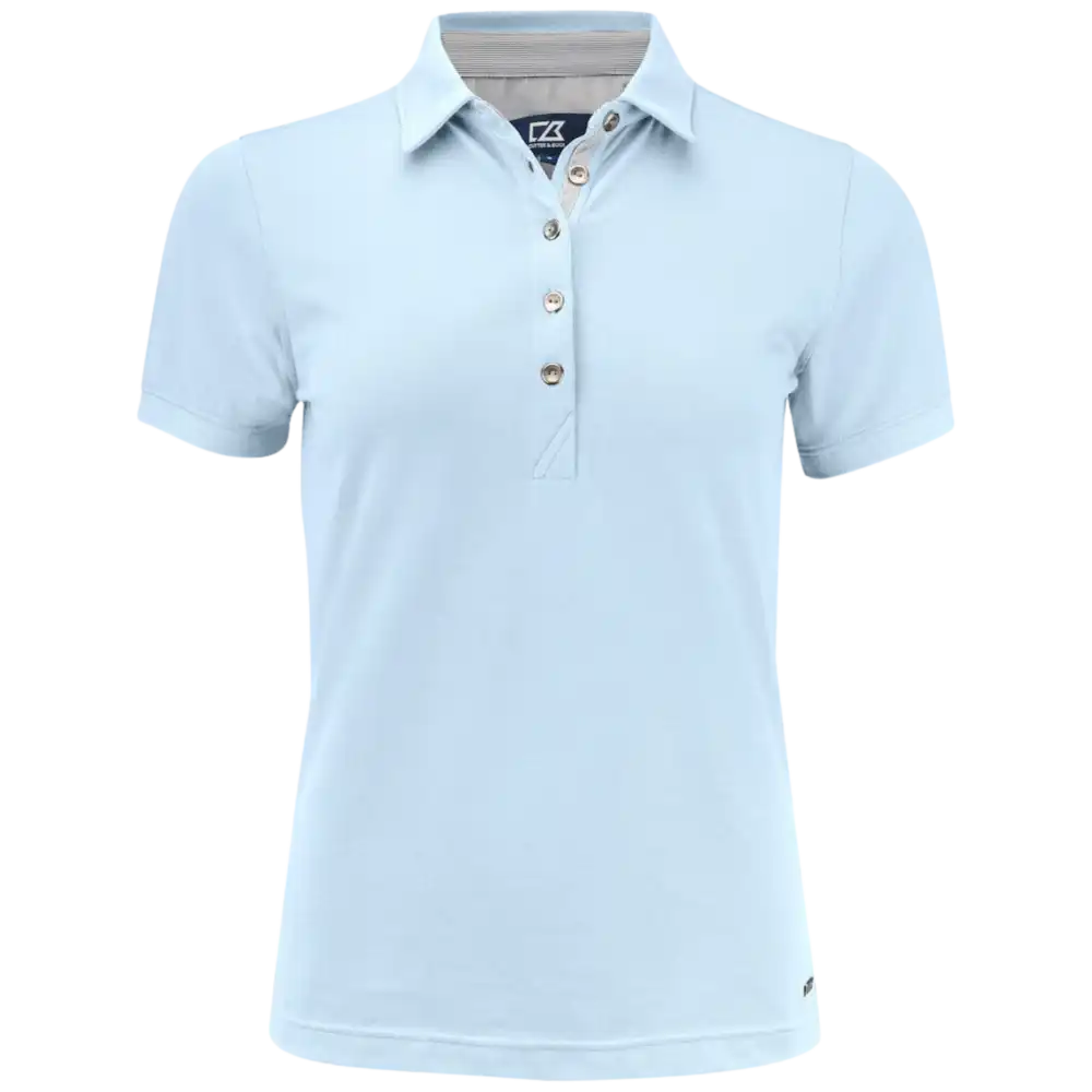 354421 CUTTER & BUCK ADVANTAGE PREMIUM KESKISININEN PIKEE YRITYKSEN LOGOLLA W-ZigiZagi